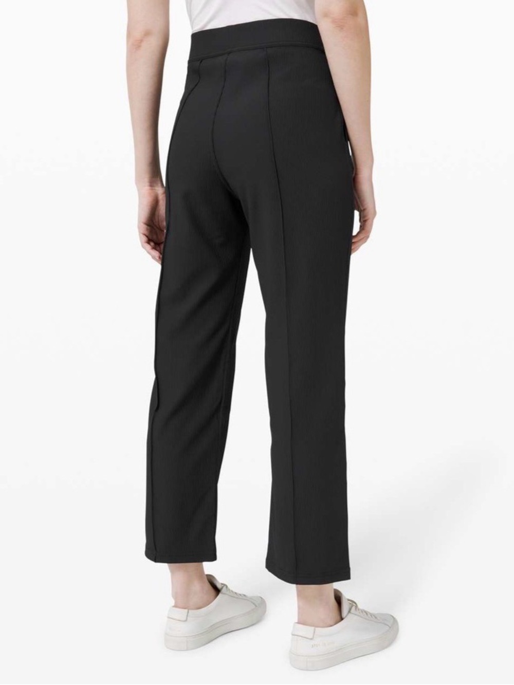 Lululemon Urban Strides Super High Rise Pants Womens Sz 6 Black Athletic Stretch